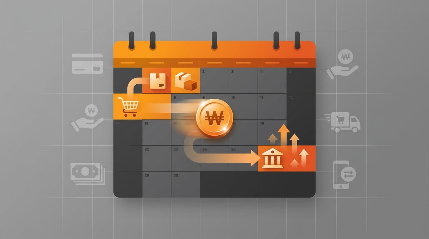 Coupang精算サイクル:月次・週次・ファスト精算の比較