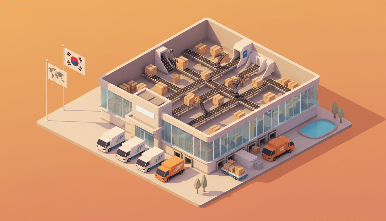 A Korean shopper comparing imported wellness products on a mobile marketplace app while commuting in Seoul