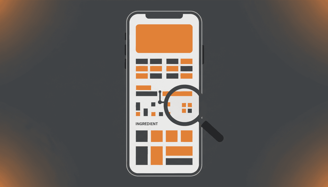 スマートフォン画面に表示された縦長の韓国商品詳細ページのイラスト。