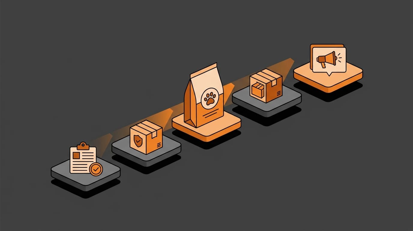 外資系ペットフードブランドのCoupangローンチの順序