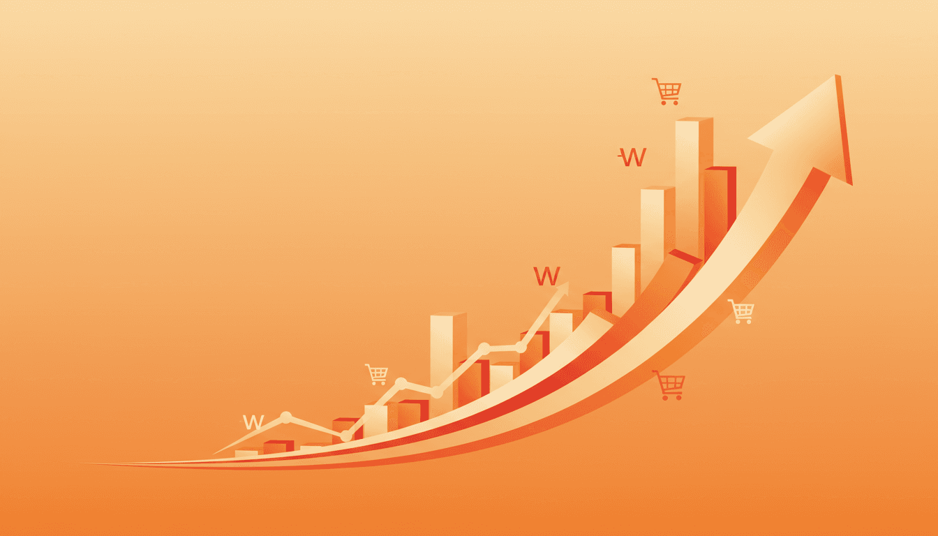 A Korean consumer unboxing imported wellness and skincare products at a tidy apartment table with shipping materials nearby