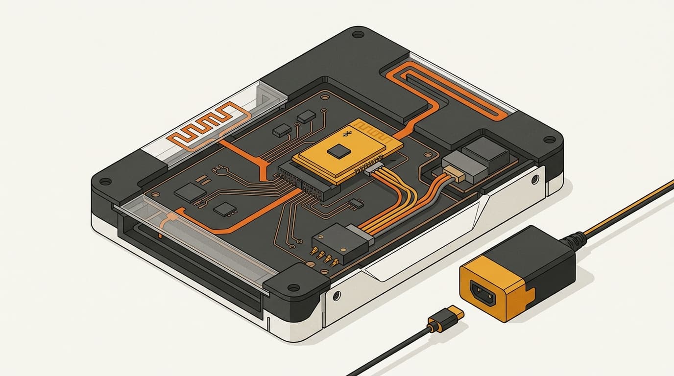 Bluetooth module integrated into a finished electronic host