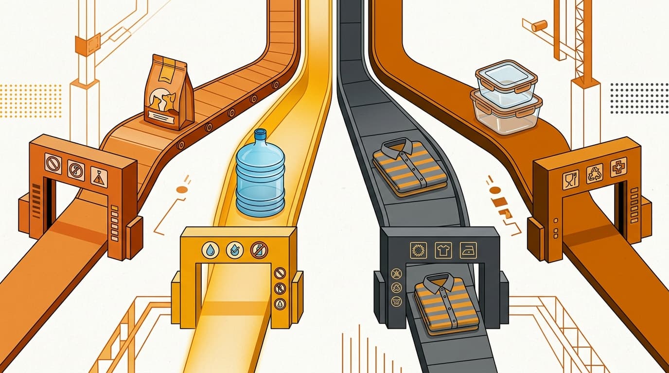 Four different products each routed to a separate Korean regulatory checkpoint