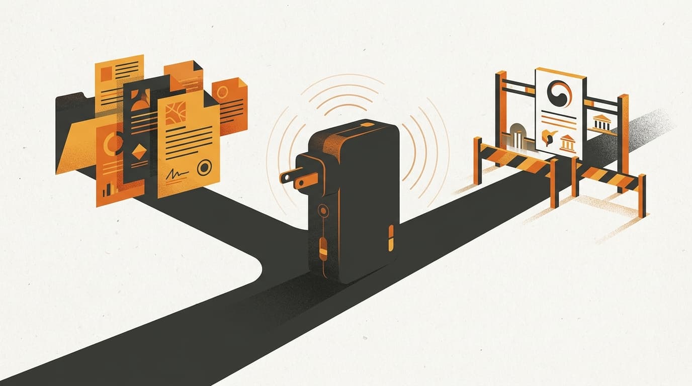 Electronic product at a foreign approval and Korean conformity checkpoint