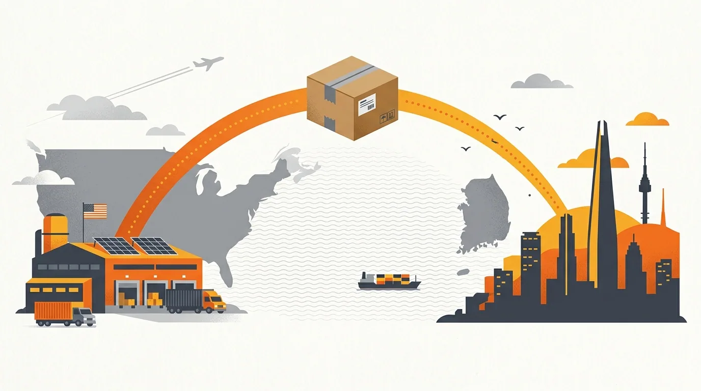 Shipping US to Korea: Time and Cost Per Order